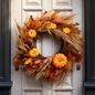 Pumpkin Spice Door Wreath