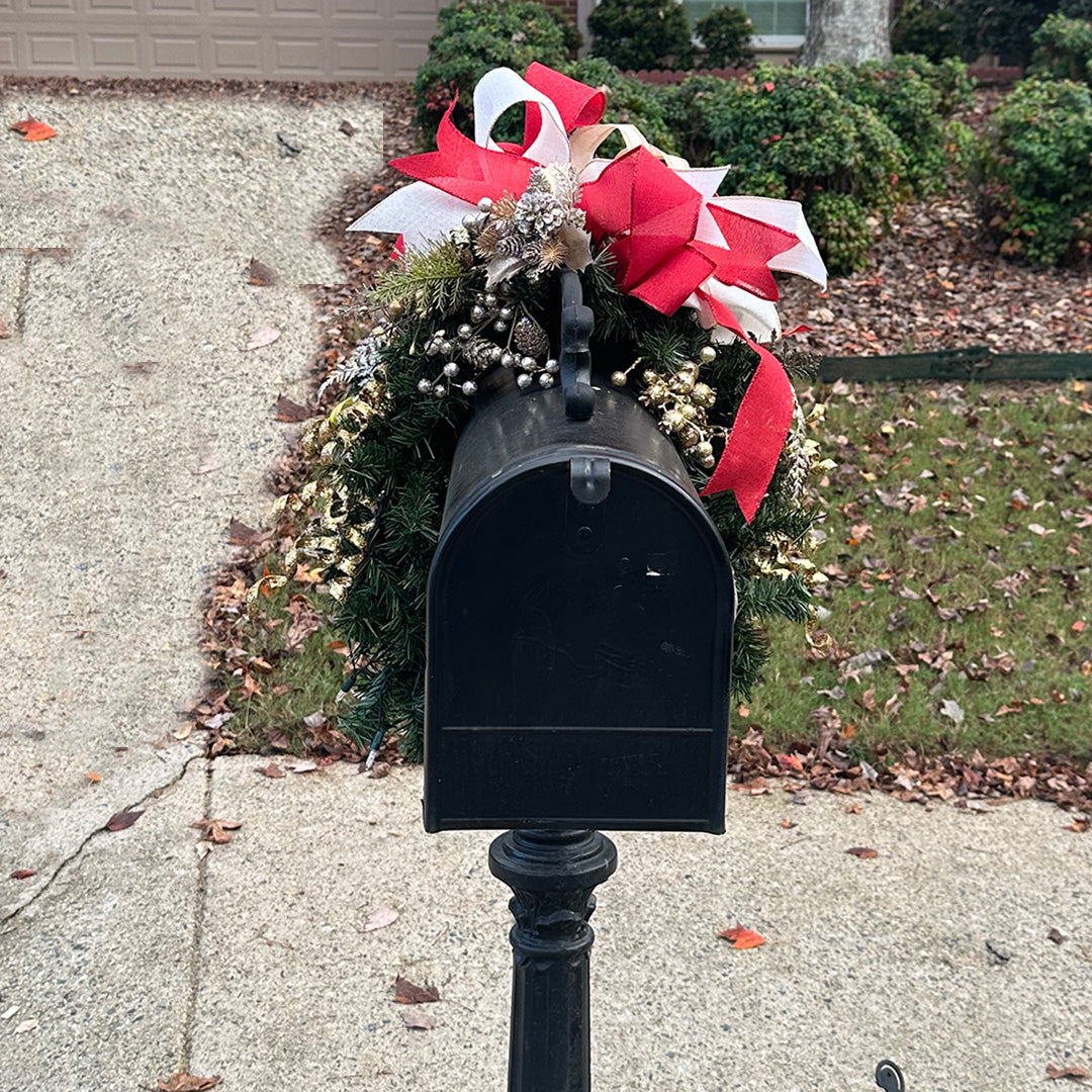 LED Christmas Mailbox Halo