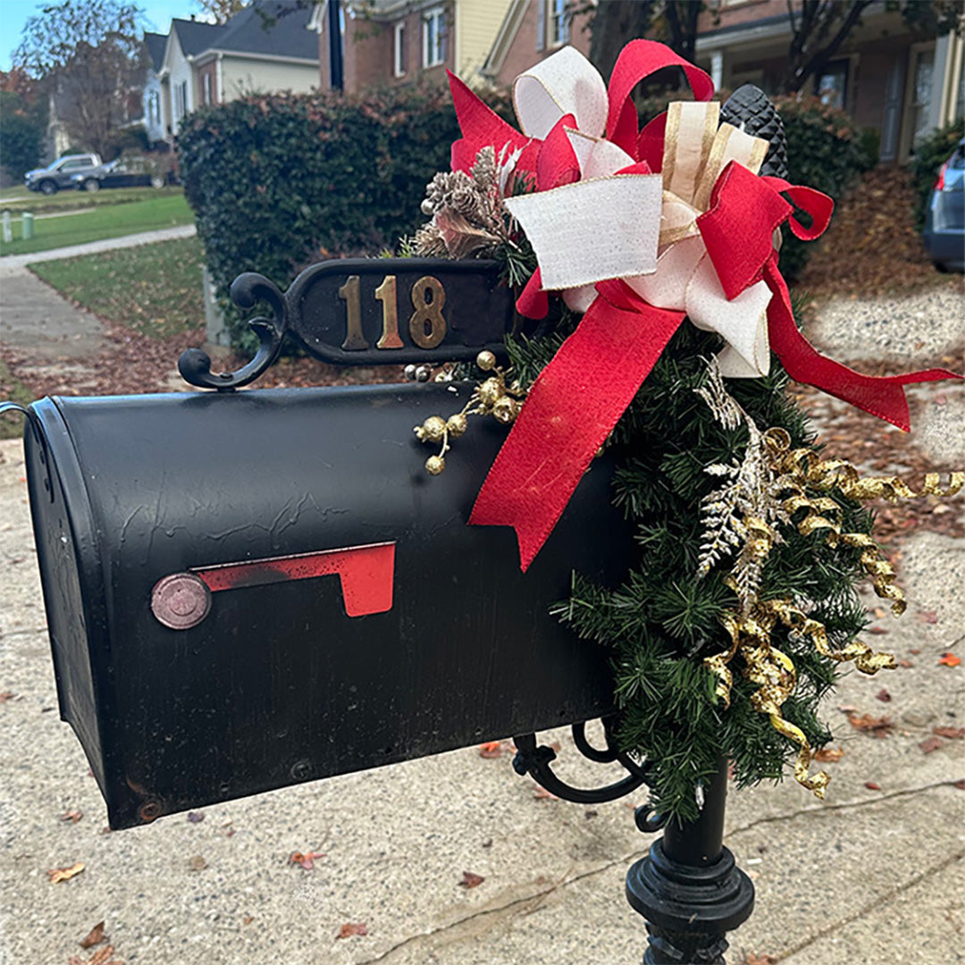 LED Christmas Mailbox Halo