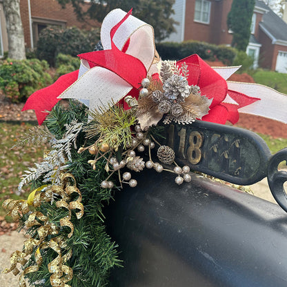 LED Christmas Mailbox Halo