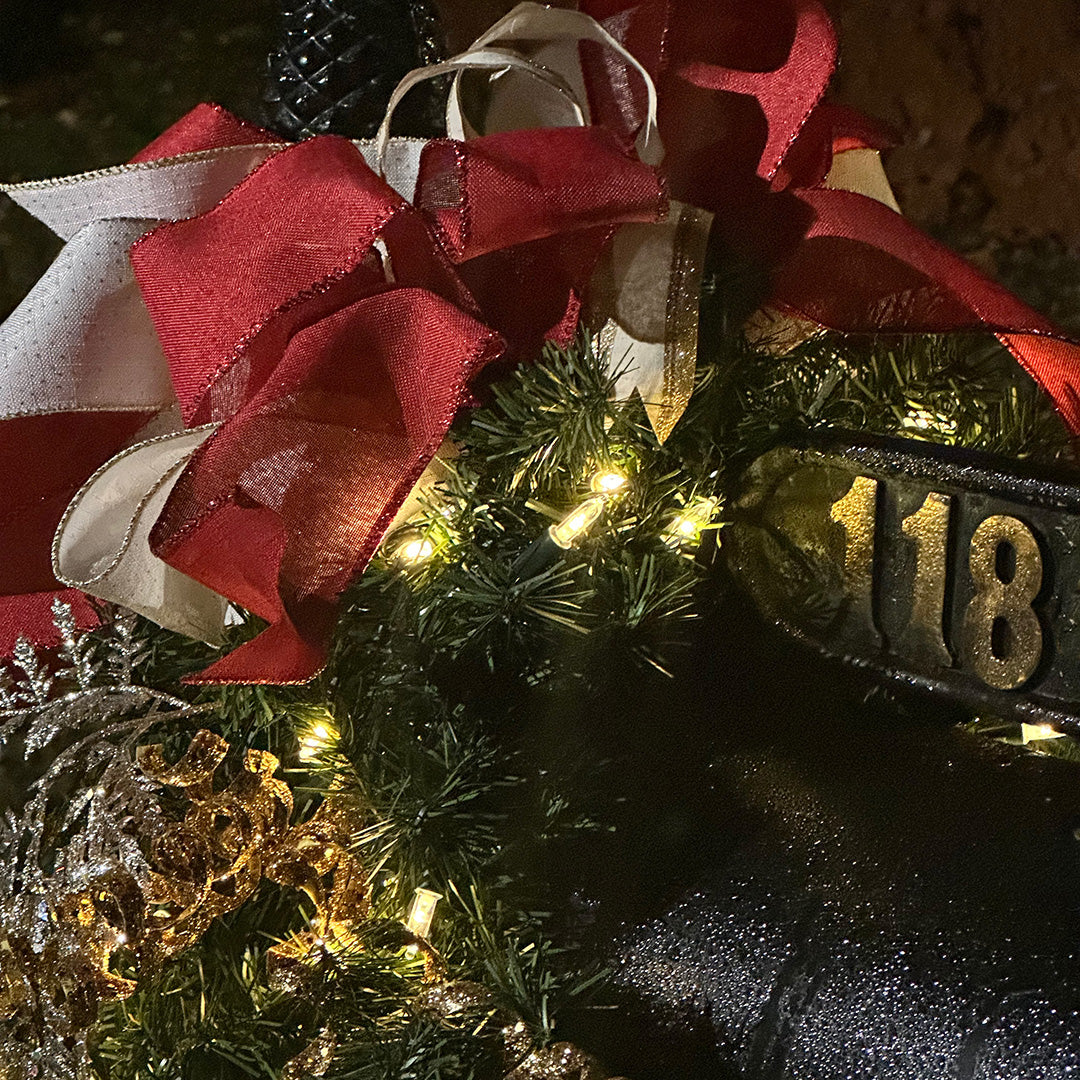 LED Christmas Mailbox Halo